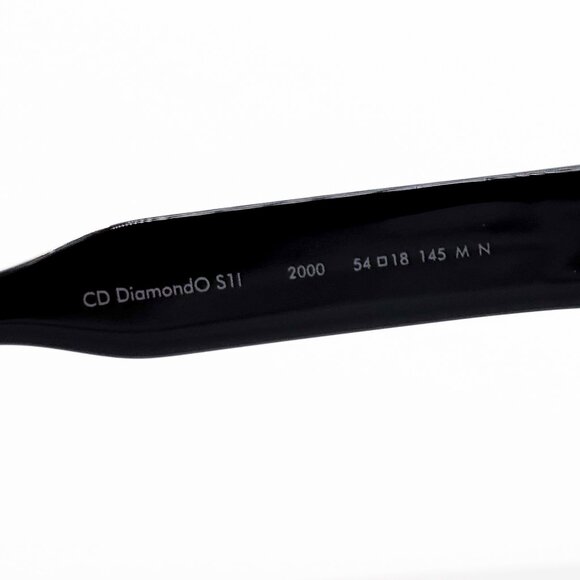 NEW DIOR CD DIAMONDO S1I 2000 SQUARE HAVANA EYEGLASSES DIOR - Picture 8 of 10